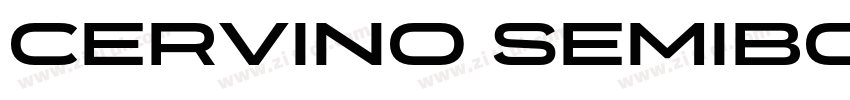 Cervino SemiBold Exp字体转换